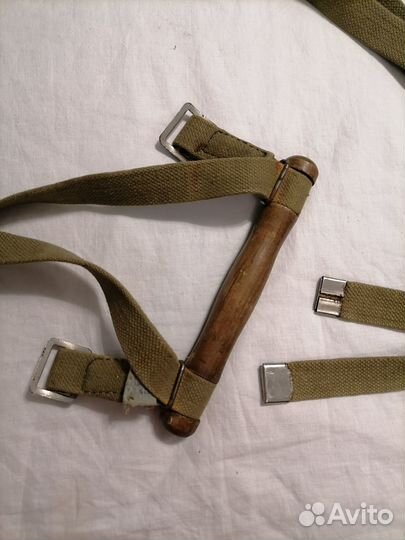 Ручка с ремнями для переноски клади, СССР