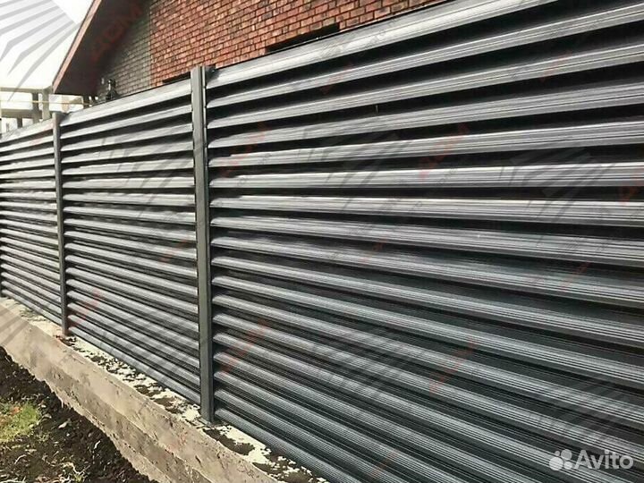 Забор-жалюзи