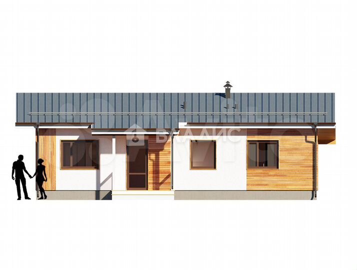 Дача 112 м² на участке 6 сот.