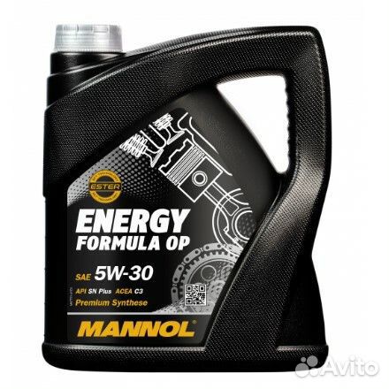 Моторное масло Mannol 7701 Energy Formula OP 5W-30