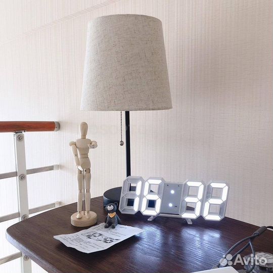 Светодиодные цифровые часы-стерео Hi-tech3dled опт