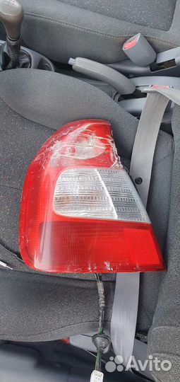Фара левая задняя акцент