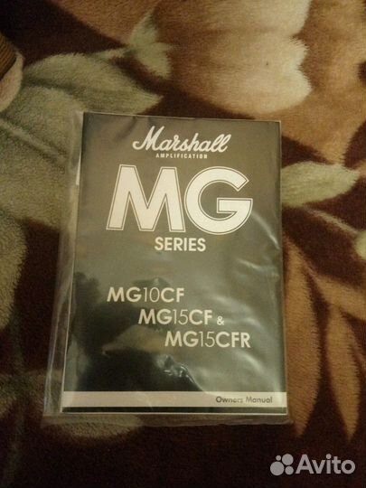 Комбоусилитель Marshall mg10cf