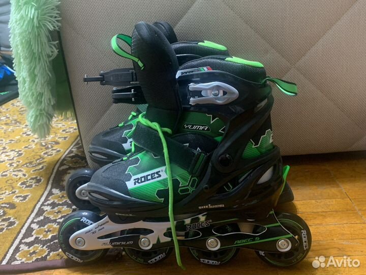 Ролики раздвижные, размер 36-40