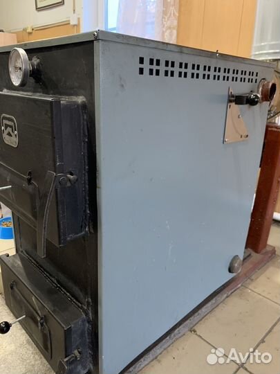 Твердотопливный котел длительного горения бу