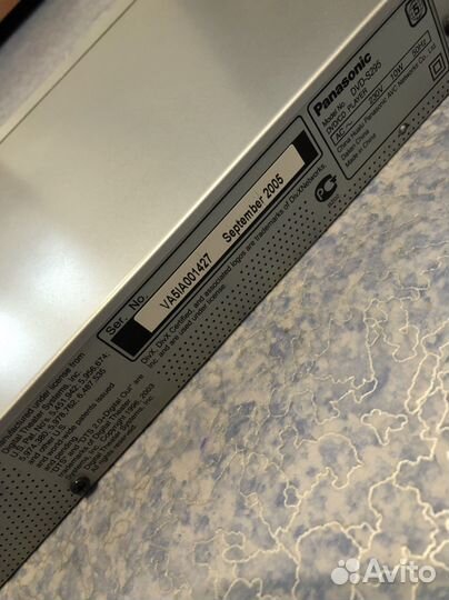 DVD / CD плеер, Panasonic