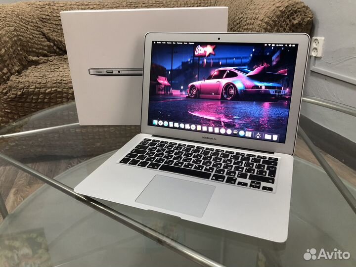 Macbook Air 13 2017/АКБ 100%/Комплект