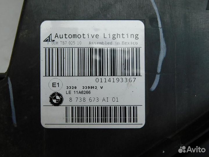 Фара левая BMW X5