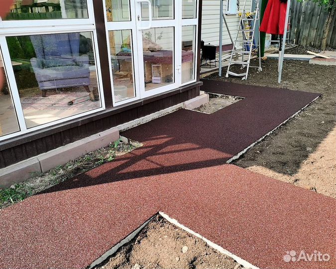 Резиновая крошка / Резиновое напольное покрытие