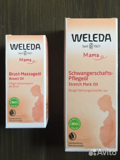 Weleda масло от растяжек / для лактации