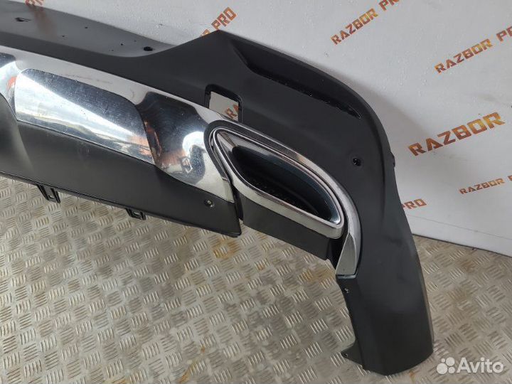 Спойлер бампера задний Mercedes-Benz Gle-Class