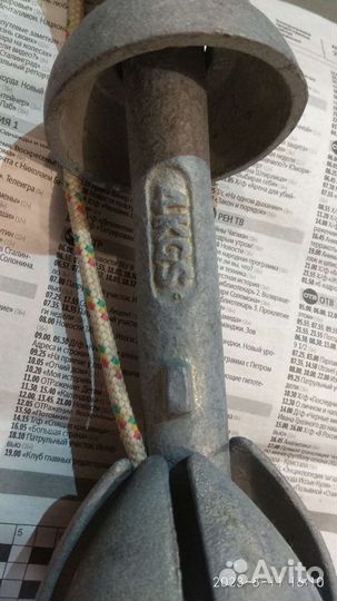 Якорь для лодки