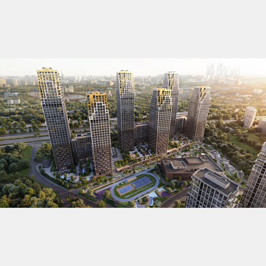 3-к. квартира, 85,5 м², 14/32 эт.