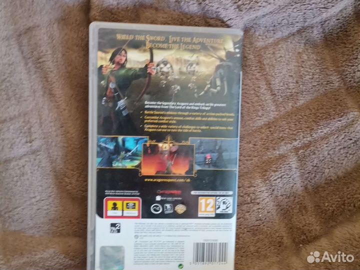 Игра для psp, lordi of the rings Aragons quest