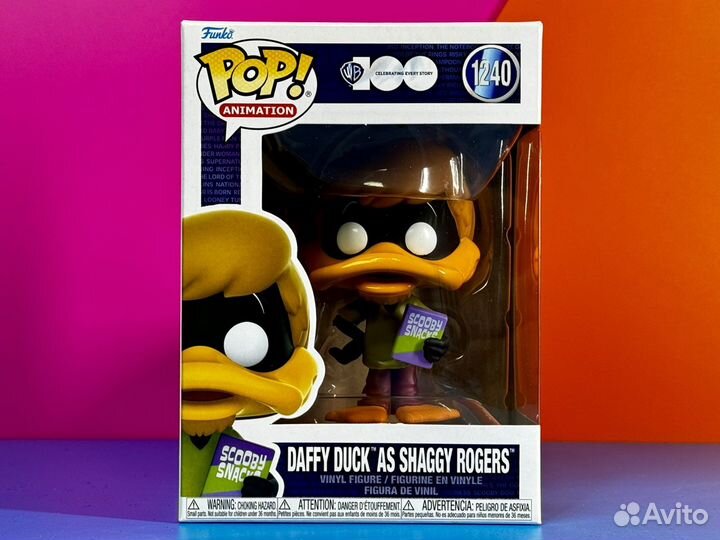 Funko Pop 1240 Daffy Duck as Shaggy Rogers