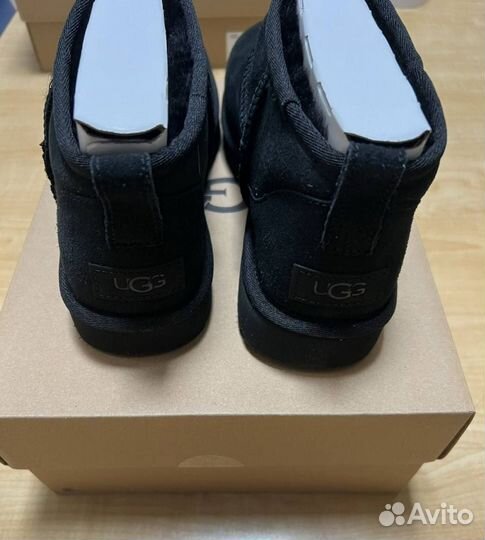 Ugg Ultra Mini Classic Black оригинал