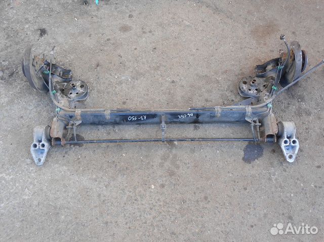 Балка задняя Ауди А6 С5 передний привод FWD