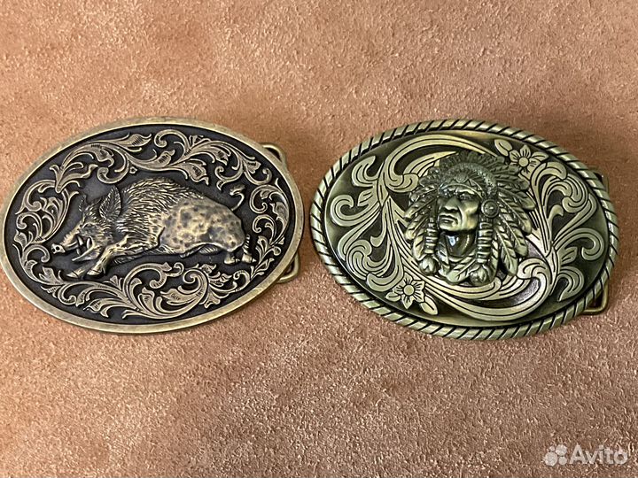 Пряжка (бляха) для ремня «Кабан» и «Индеец»