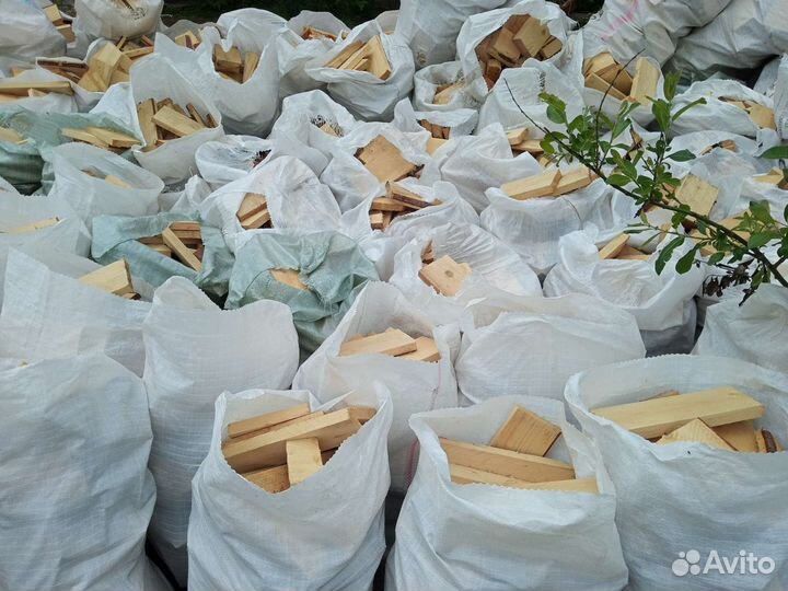 Дрова горбыль пиленый опилки
