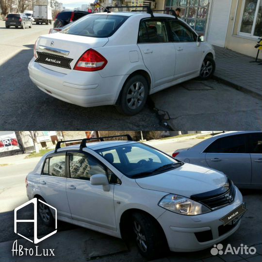 Авточехлы Автолидер из экокожи Nissan Tiida