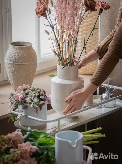 Кашпо горшок для цветов IKEA Уппвакта новое