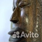 Маска. Черное дерево. Ручная работа.Африка Сенегал