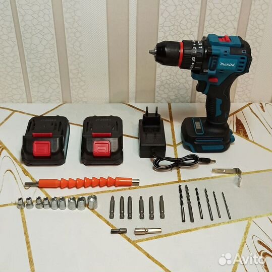 Бесщеточный ударный шуруповёрт Makita