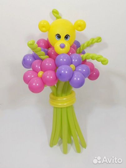 Ассорти Воздушные шары Цветы из шаров