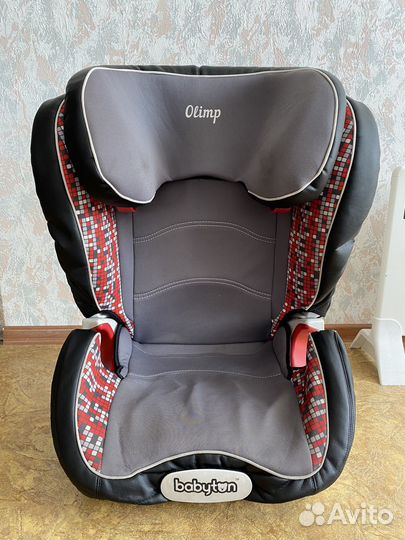 Детское автокресло 15 до 36 кг babyton olimp fix