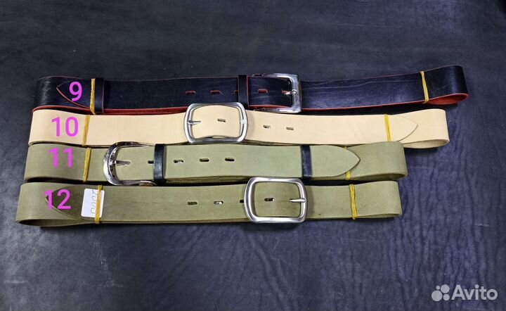 Кожаные ремни