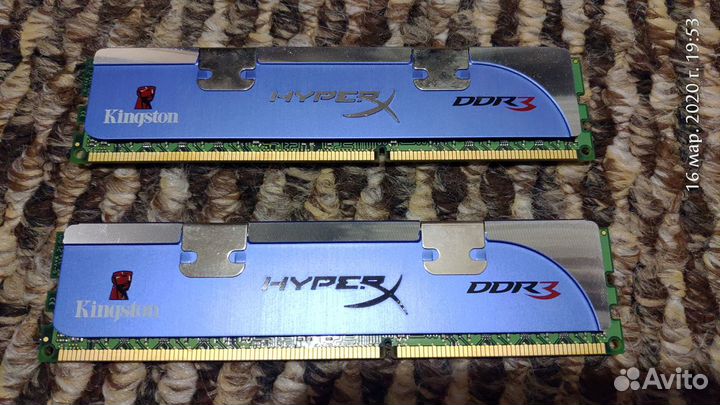 Память DDR 3 Kingston