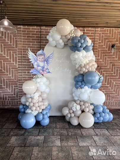 Фотозона с шарами на праздник