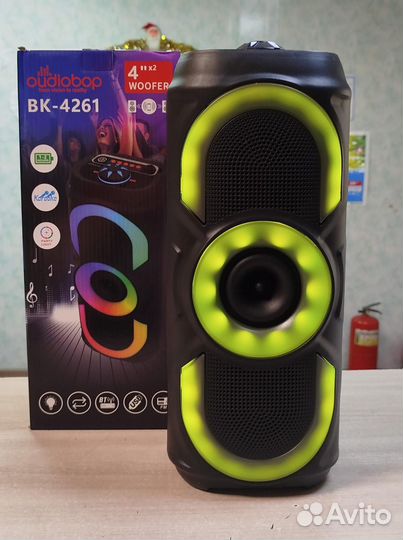 Акустическая система ZQS-4260 с караоке и светомуз