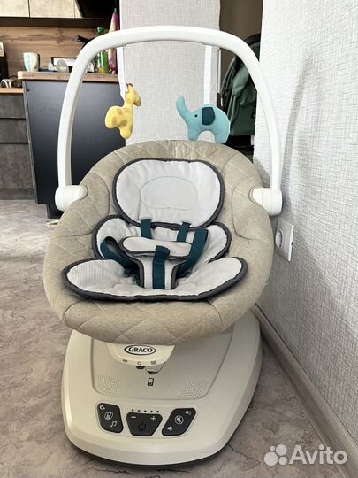 Детские электронные качели graco