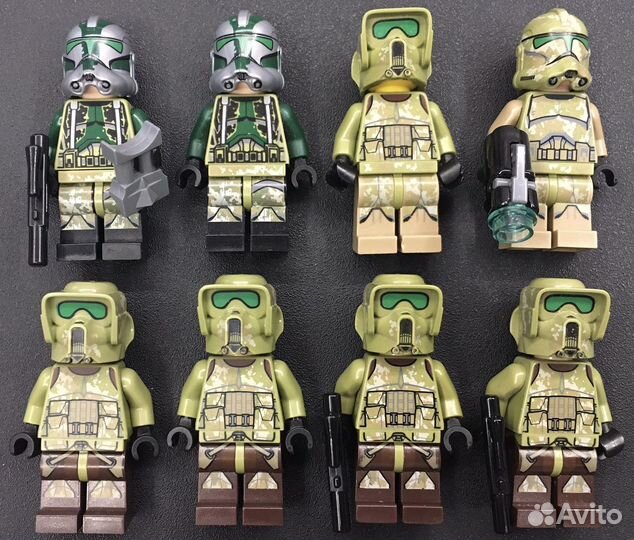 Lego Star Wars Minifigures отряды