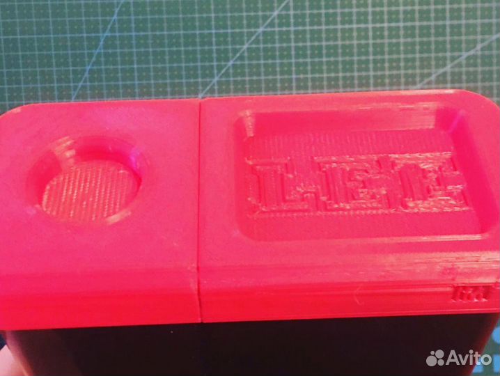 Крышка раздельная контейнер на порох и дробь для П