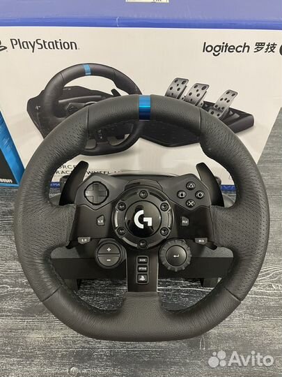 Игровой руль Logitech g923 + shifter (идеал)