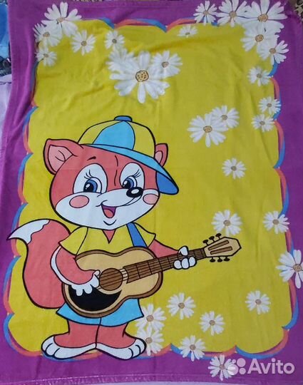 Флисовые одеяла 110 на 140