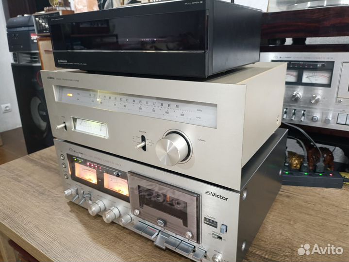 Комплект VictorKD-75SA,JT-V115,PioneerPL-X300