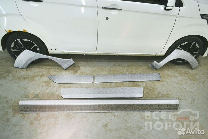 Ремонтные пороги Хонда с гарантией