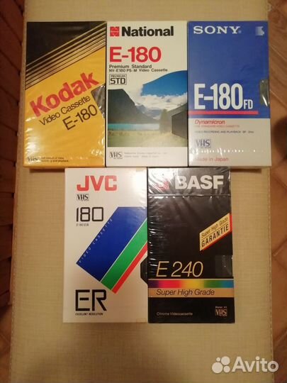 Видеокассеты vhs