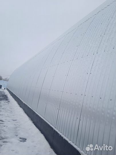 Ангар каркасный