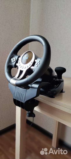 Игровой руль с педалями и коробкой передач GC-W700