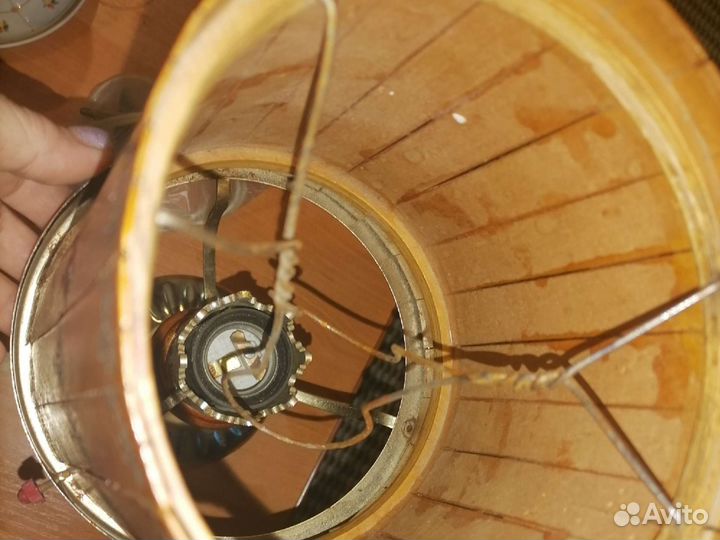 Лампа настольная СССР ретро винтаж