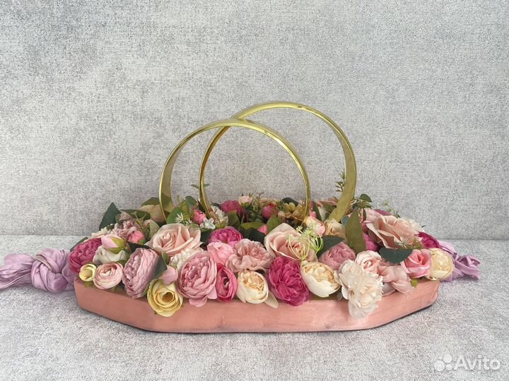 Свадебные украшения на машину