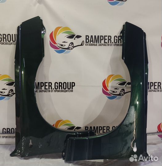 Крыло переднее пластиковое ваз 2110 в цвет