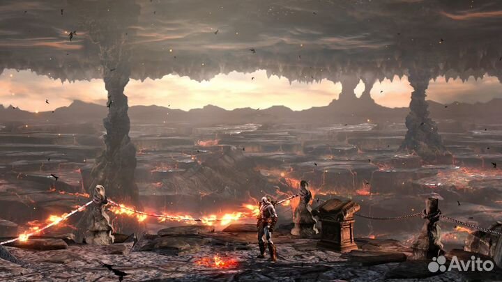 God of War III Хиты Playstation витринный (PS4)