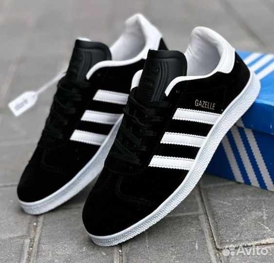 Кеды adidas gazelle с 41-46размеры