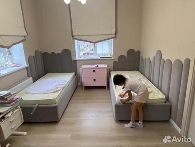 Детские кровати и мягкие стеновые панели