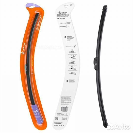 Airline AWB-BKP-600 Щетка стеклоочистителя 600мм
